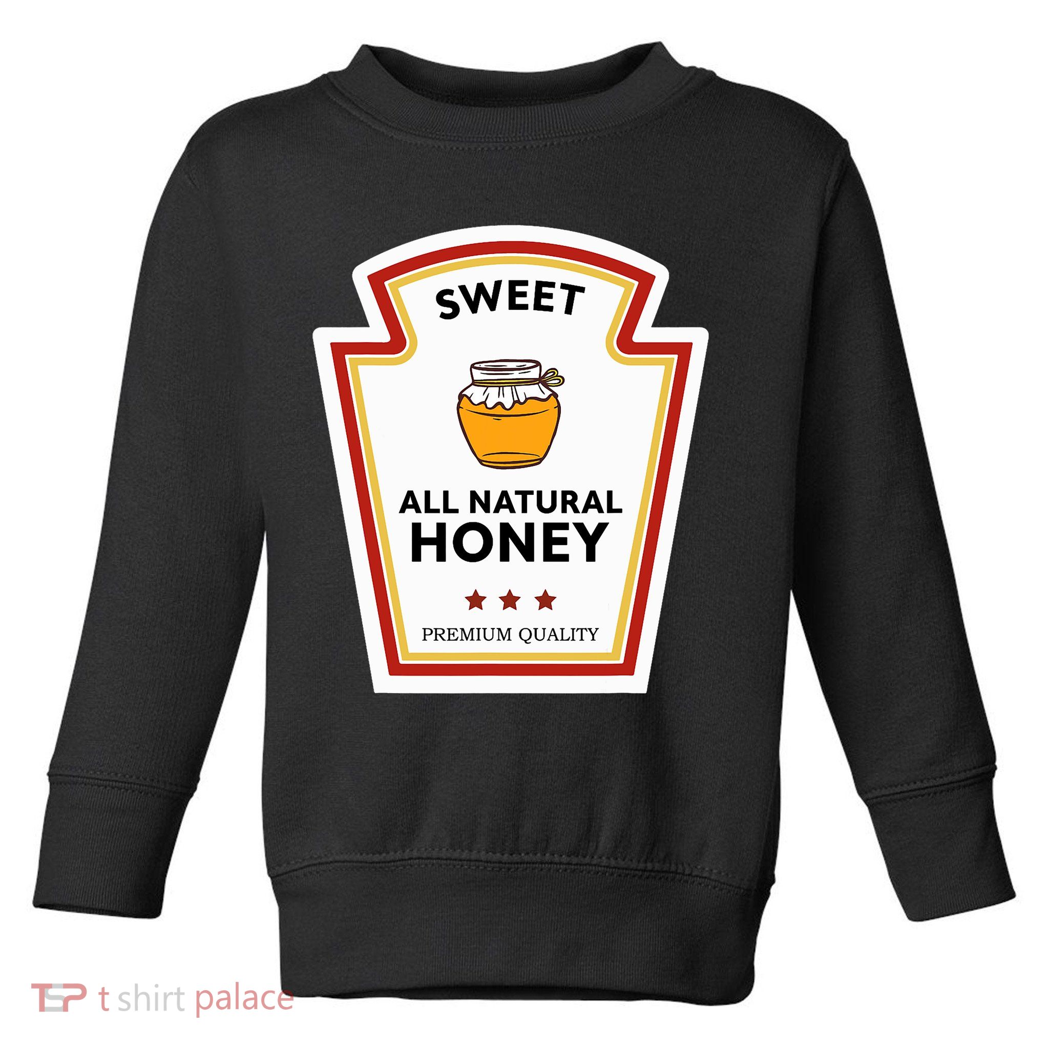 Sweet All Natural Honey Condiment Group Costume Toddler Sweatshirt
