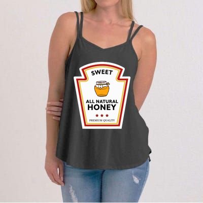 Sweet All Natural Honey Condiment Group Costume Women's Strappy Tank