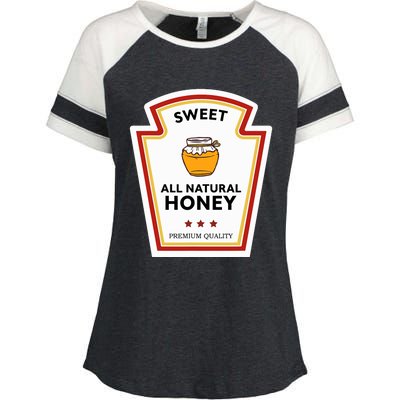 Sweet All Natural Honey Condiment Group Costume Enza Ladies Jersey Colorblock Tee