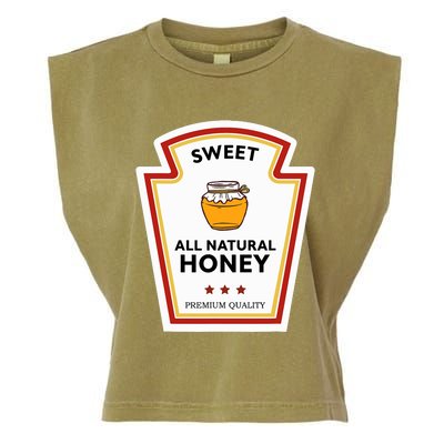 Sweet All Natural Honey Condiment Group Costume Garment-Dyed Women's Muscle Tee