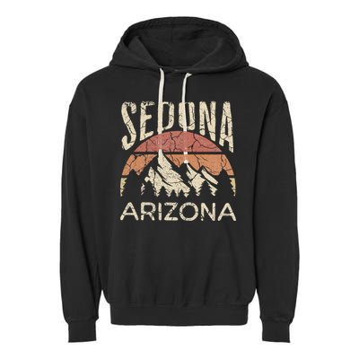 Sedona Arizona Nature Hiking Outdoors Garment-Dyed Fleece Hoodie