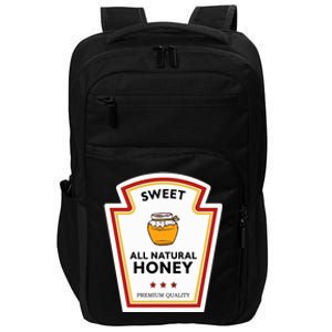 Sweet All Natural Honey Condiment Group Costume Impact Tech Backpack