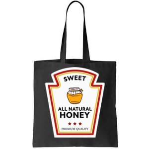 Sweet All Natural Honey Condiment Group Costume Tote Bag