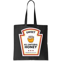 Sweet All Natural Honey Condiment Group Costume Tote Bag