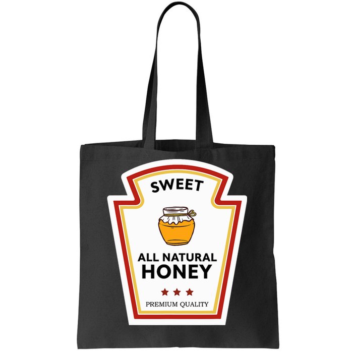 Sweet All Natural Honey Condiment Group Costume Tote Bag