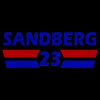 Sandberg 23 Vintage Baseball Mug