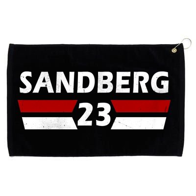 Sandberg 23 Vintage Baseball Grommeted Golf Towel