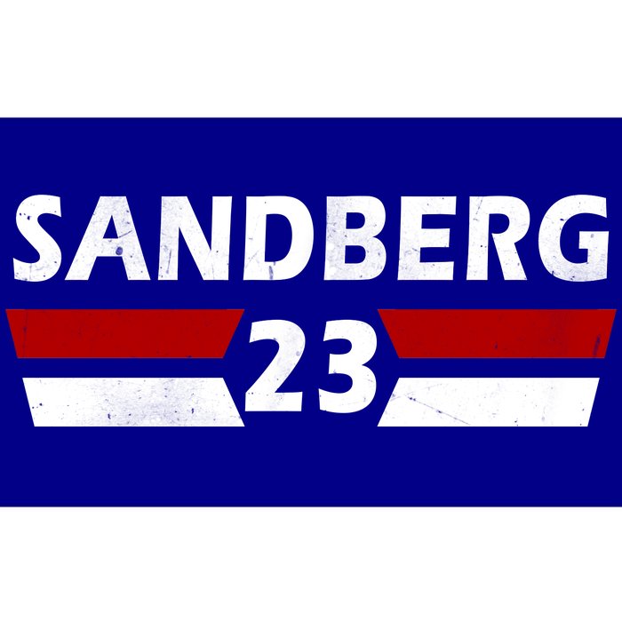 Sandberg 23 Vintage Baseball Bumper Sticker