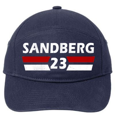 Sandberg 23 Vintage Baseball 7-Panel Snapback Hat