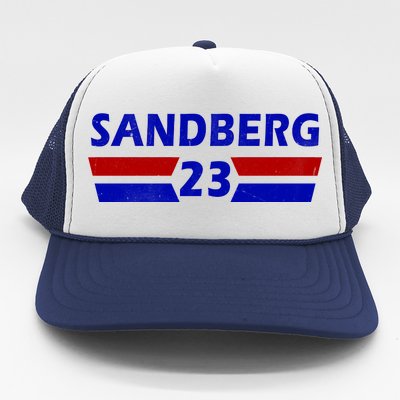 Sandberg 23 Vintage Baseball Trucker Hat