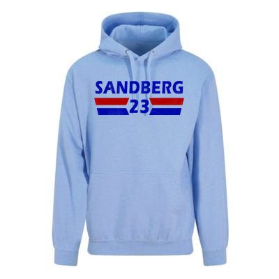 Sandberg 23 Vintage Baseball Unisex Surf Hoodie