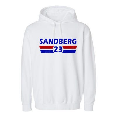 Sandberg 23 Vintage Baseball Garment-Dyed Fleece Hoodie