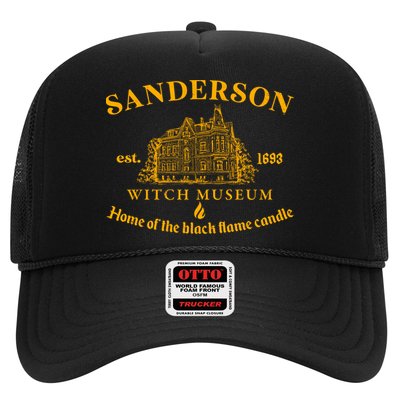 Sanderson Witch Museum Home Of The Black Flame Candle Trucker Hat