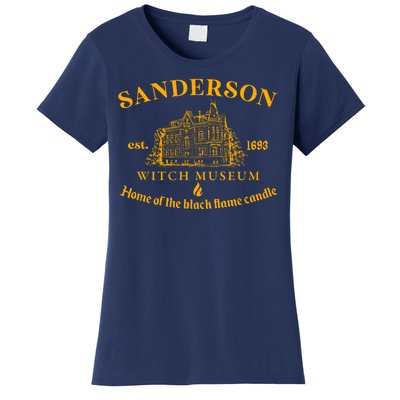 Sanderson Witch Museum Home Of The Black Flame Candle Women's T-Shirt