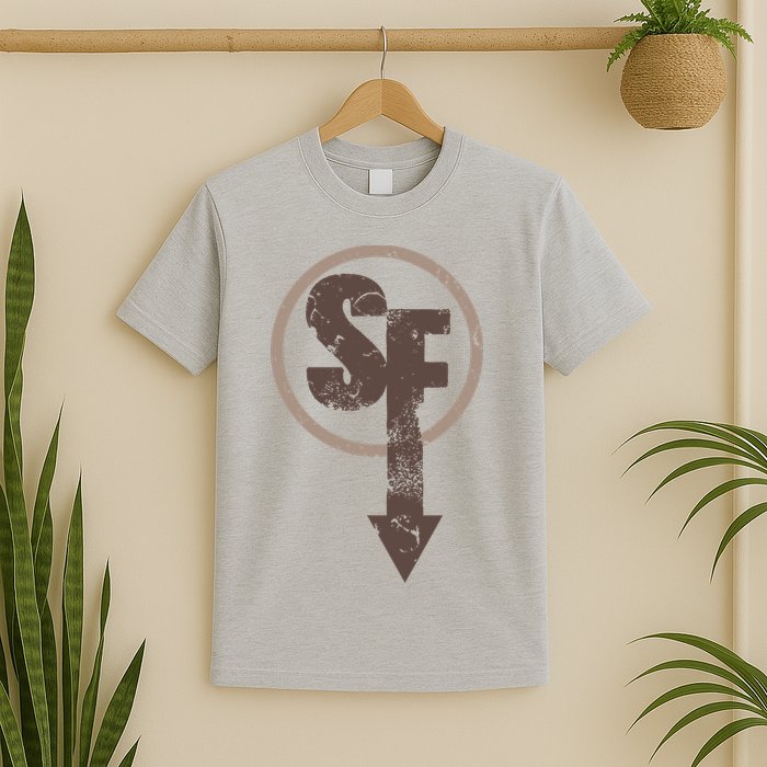 Sanity's Fall Larry Logo T-Shirt