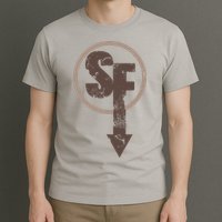 Sanity's Fall Larry Logo T-Shirt