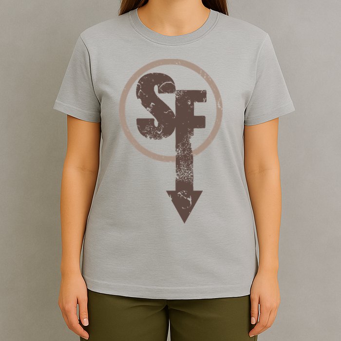 Sanity's Fall Larry Logo T-Shirt