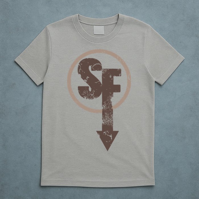 Sanity's Fall Larry Logo T-Shirt