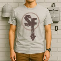 Sanity's Fall Larry Logo T-Shirt