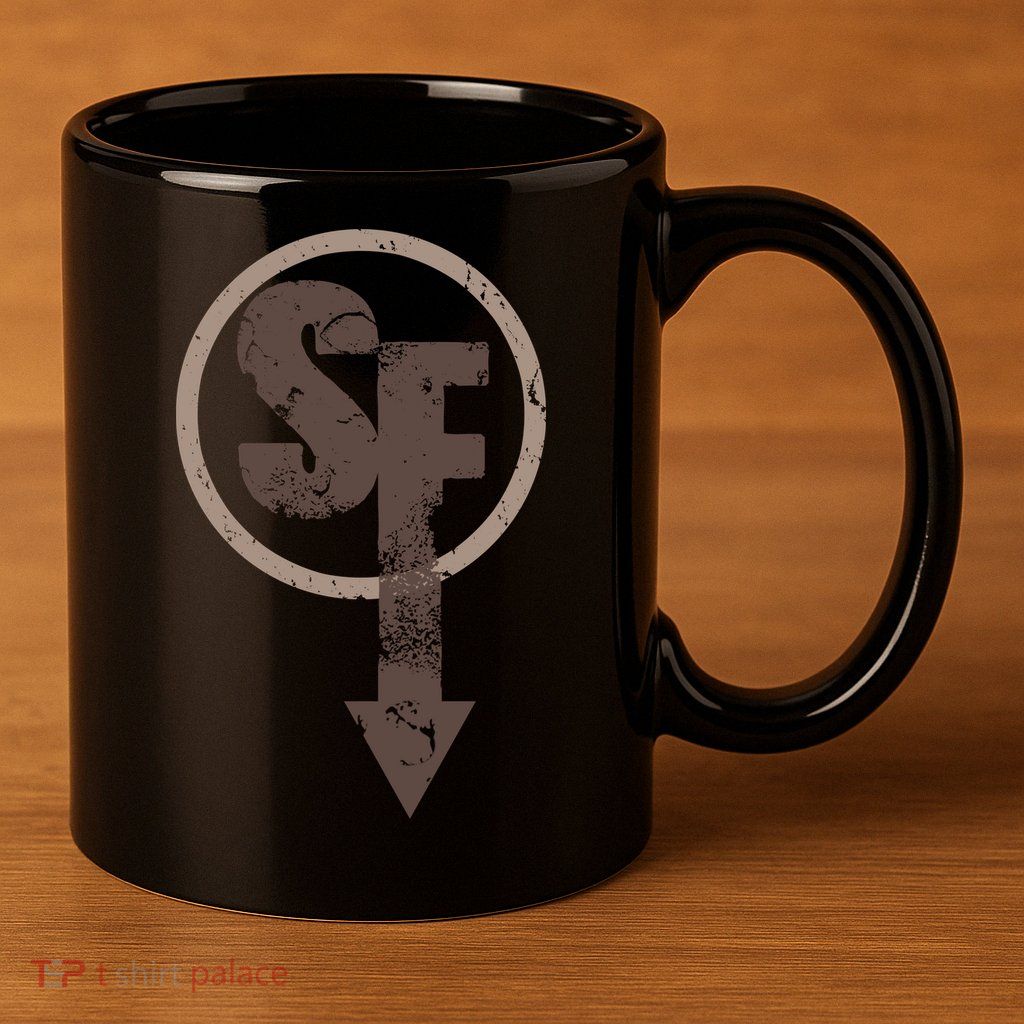Sanity's Fall Larry Logo 11oz C Handle Ceramic Mug
