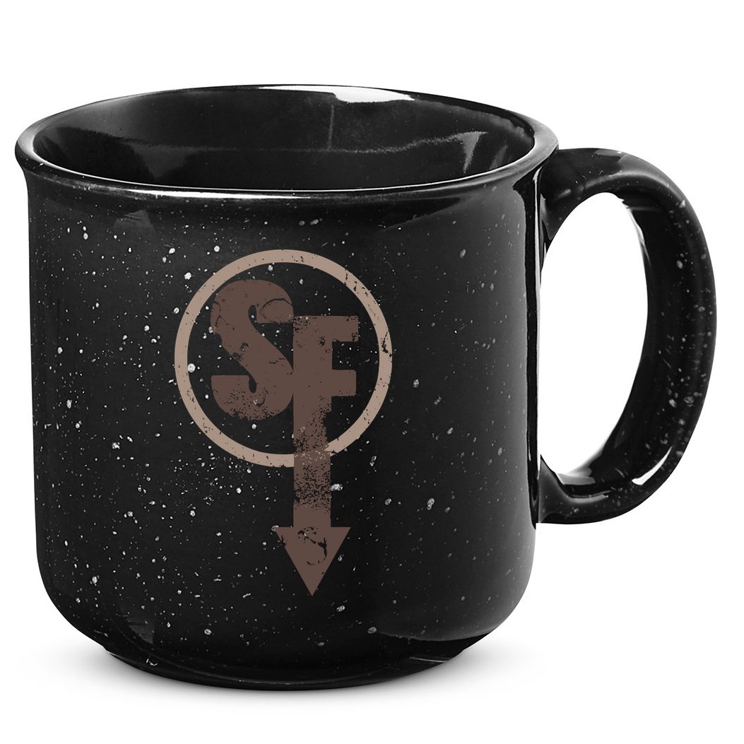 Sanity's Fall Larry Logo 15oz Campfire Ceramic Mug