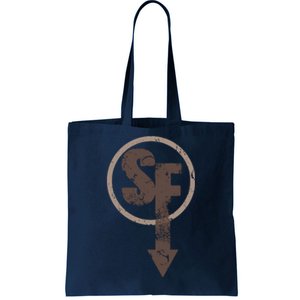 Sanity's Fall Larry Logo Tote Bag