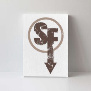 Sanity's Fall Larry Logo Canvas