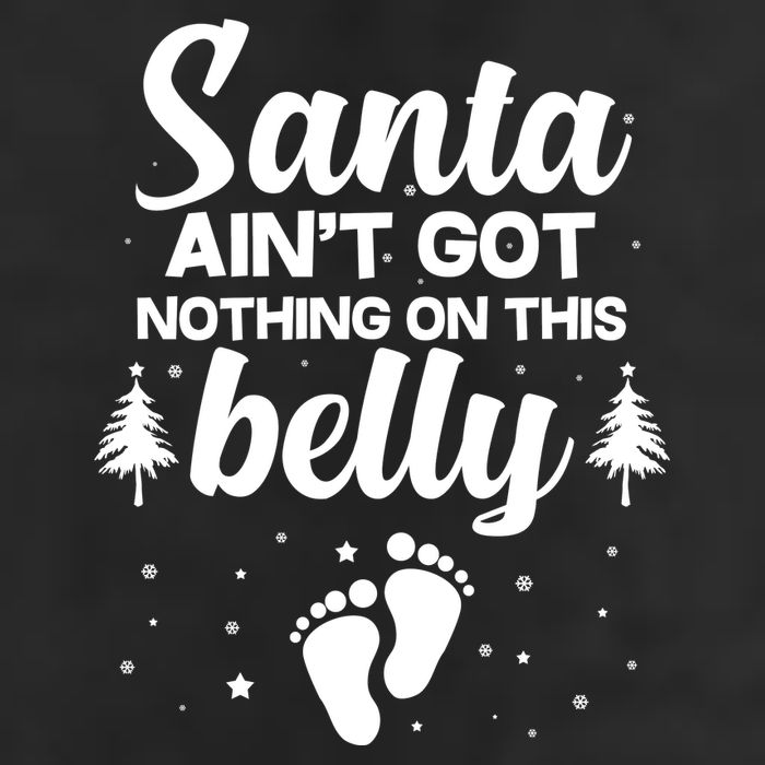 Santa Ain't Got Nothing On This Belly 7 Panel Mesh Trucker Snapback Hat