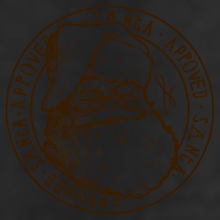 Santa Approved Stamp 7 Panel Mesh Trucker Snapback Hat