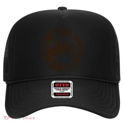 Santa Approved Stamp High Crown Mesh Back Trucker Hat