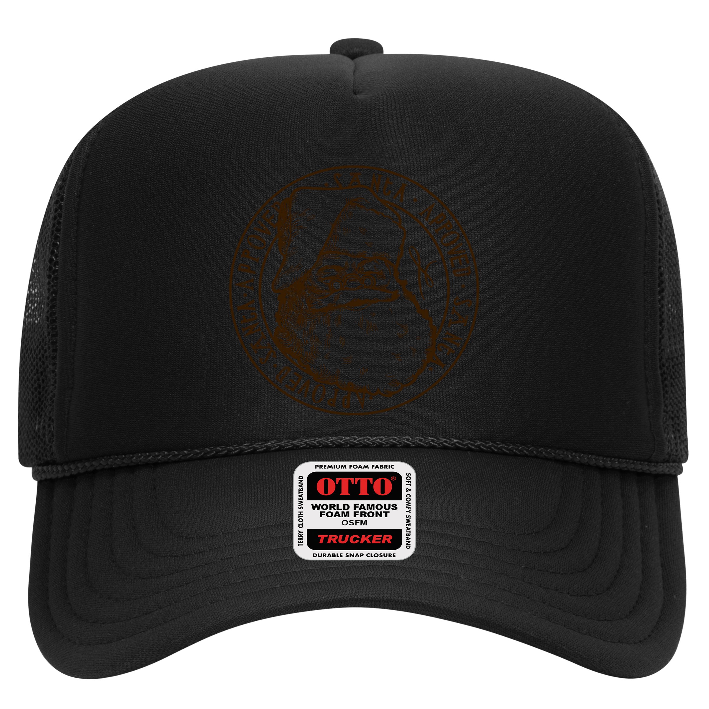 Santa Approved Stamp Hat