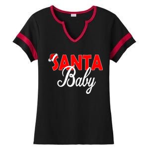 Santa Baby Ladies Halftime Notch Neck Tee