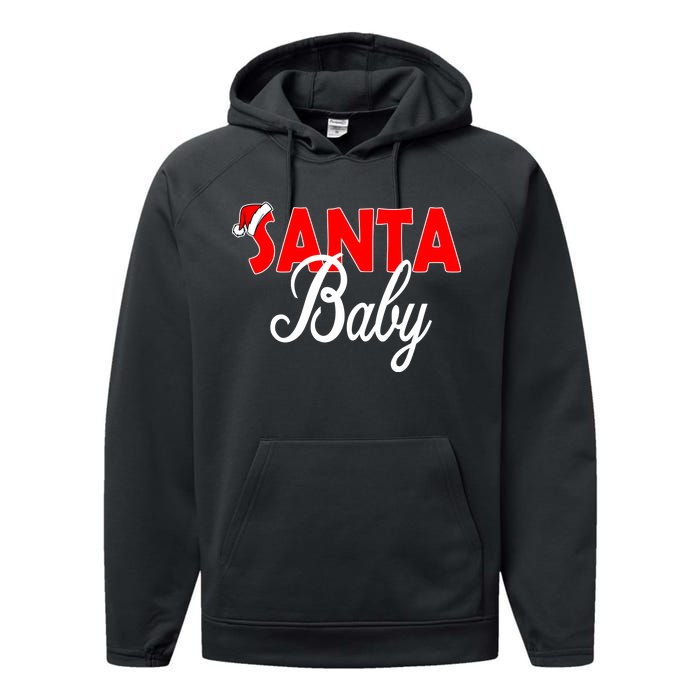 Santa Baby Performance Fleece Hoodie