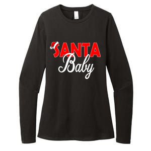 Santa Baby Womens CVC Long Sleeve Shirt