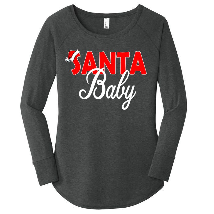 Santa Baby Women's Perfect Tri Tunic Long Sleeve Shirt