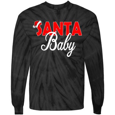 Santa Baby Tie-Dye Long Sleeve Shirt