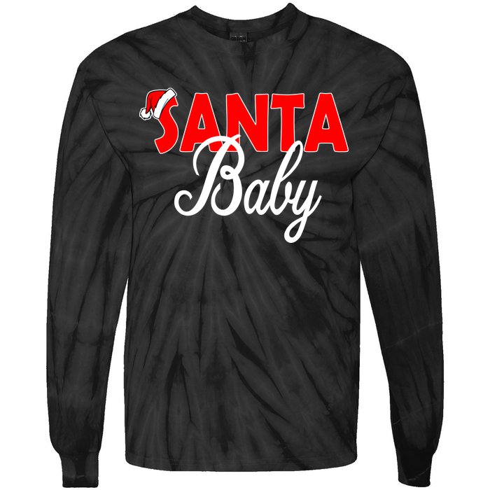 Santa Baby Tie-Dye Long Sleeve Shirt