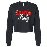 Santa Baby Cropped Pullover Crew