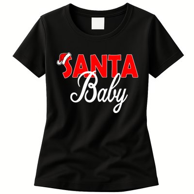 Santa Baby Womens T-Shirt