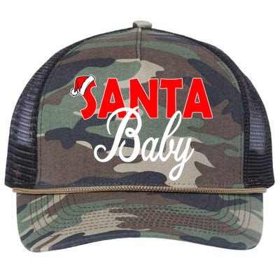 Santa Baby Retro Rope Trucker Hat Cap