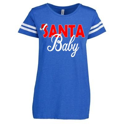 Santa Baby Enza Ladies Jersey Football T-Shirt