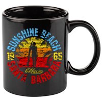 Santa Barbara California 11oz C Handle Ceramic Mug