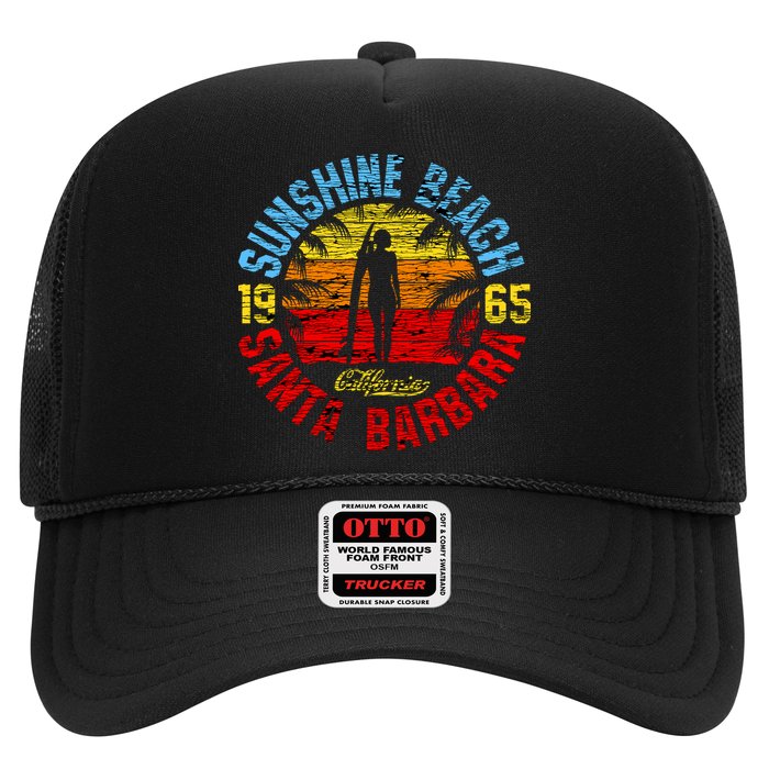 Santa Barbara California Trucker Hat