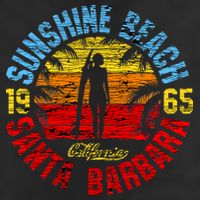 Santa Barbara California Trucker Hat