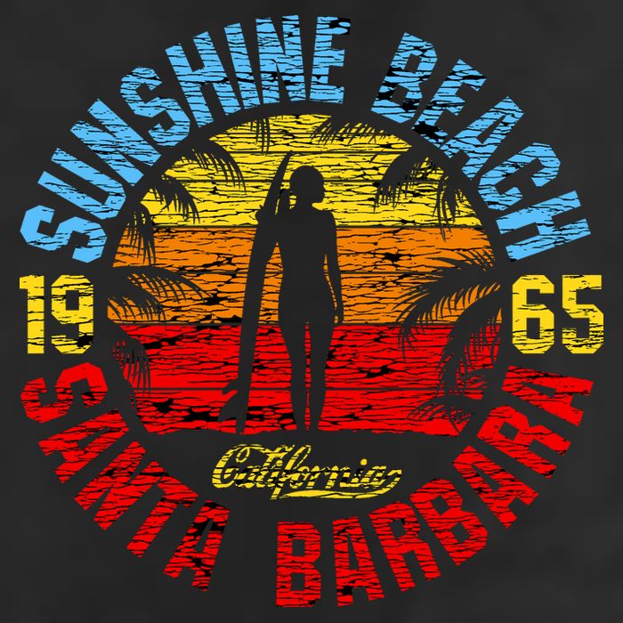 Santa Barbara California Trucker Hat