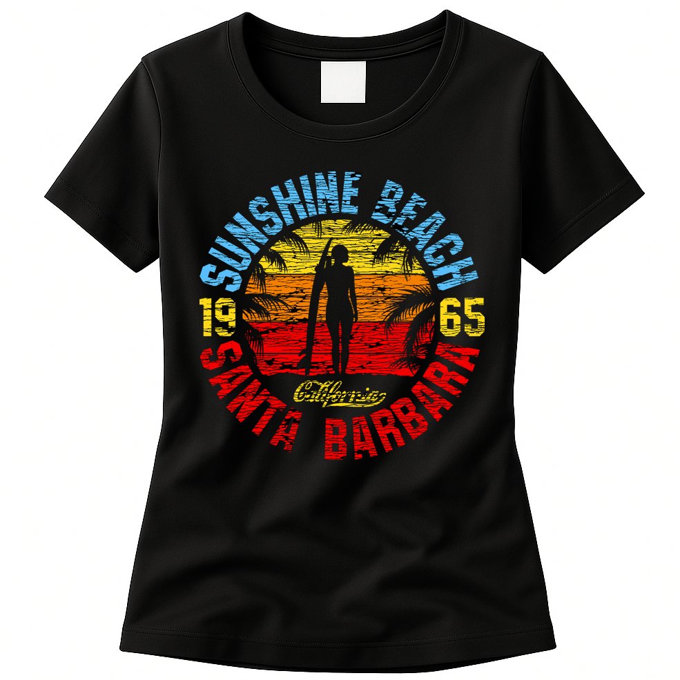 Santa Barbara California Womens T-Shirt