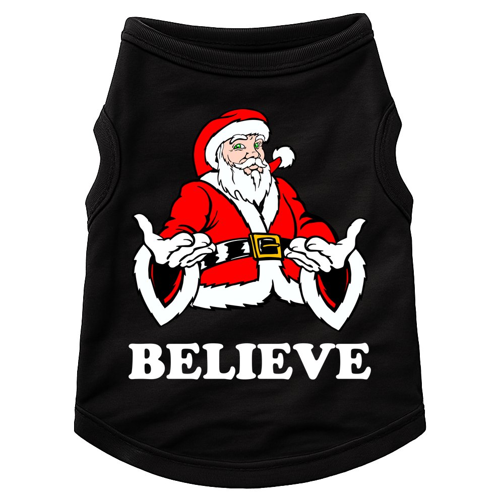 Santa Believe Doggie Tank