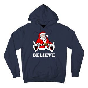 Santa Believe Tall Hoodie