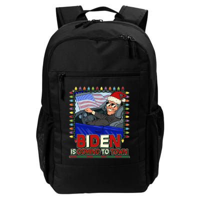 Santa Biden Is Coming To Town Christmas Backpack