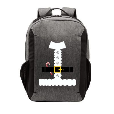 Santa Claus Candy Cane Costume Suit Vector Backpack